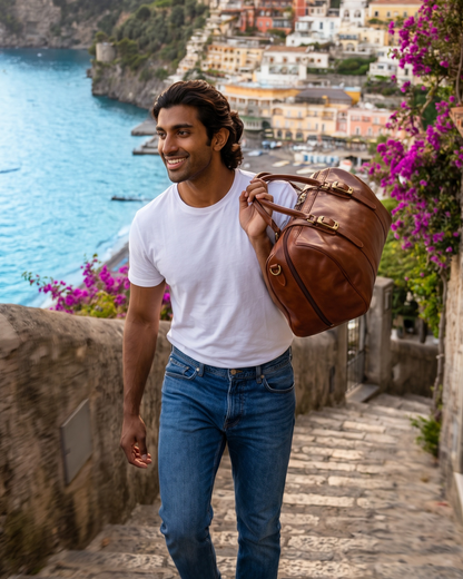 Fortunato Leather Travel Bag